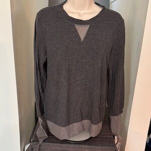 ALO Yoga grey sweatshirt S/M